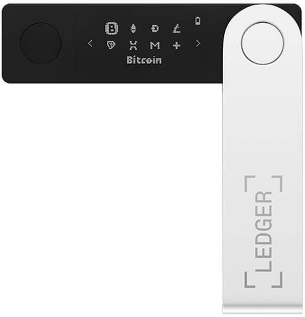 Produktbild Ledger Nano X Onyxschwarz inkl. 30$ Bitcoin-Voucher (Dash, Zcash, Ethereum Classic, Ether, Vertcoin, Stellar, Neo, Bitcoin, Litecoin, Ubiq, Bitcoin Cash, Komodo)