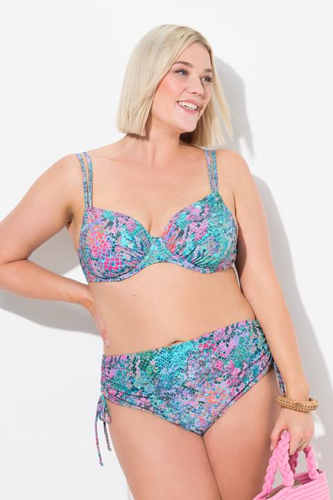 Produktbild Ulla Popken Bikini, Schlange, Bügel-Cups, verstellbare Doppelträger (54)