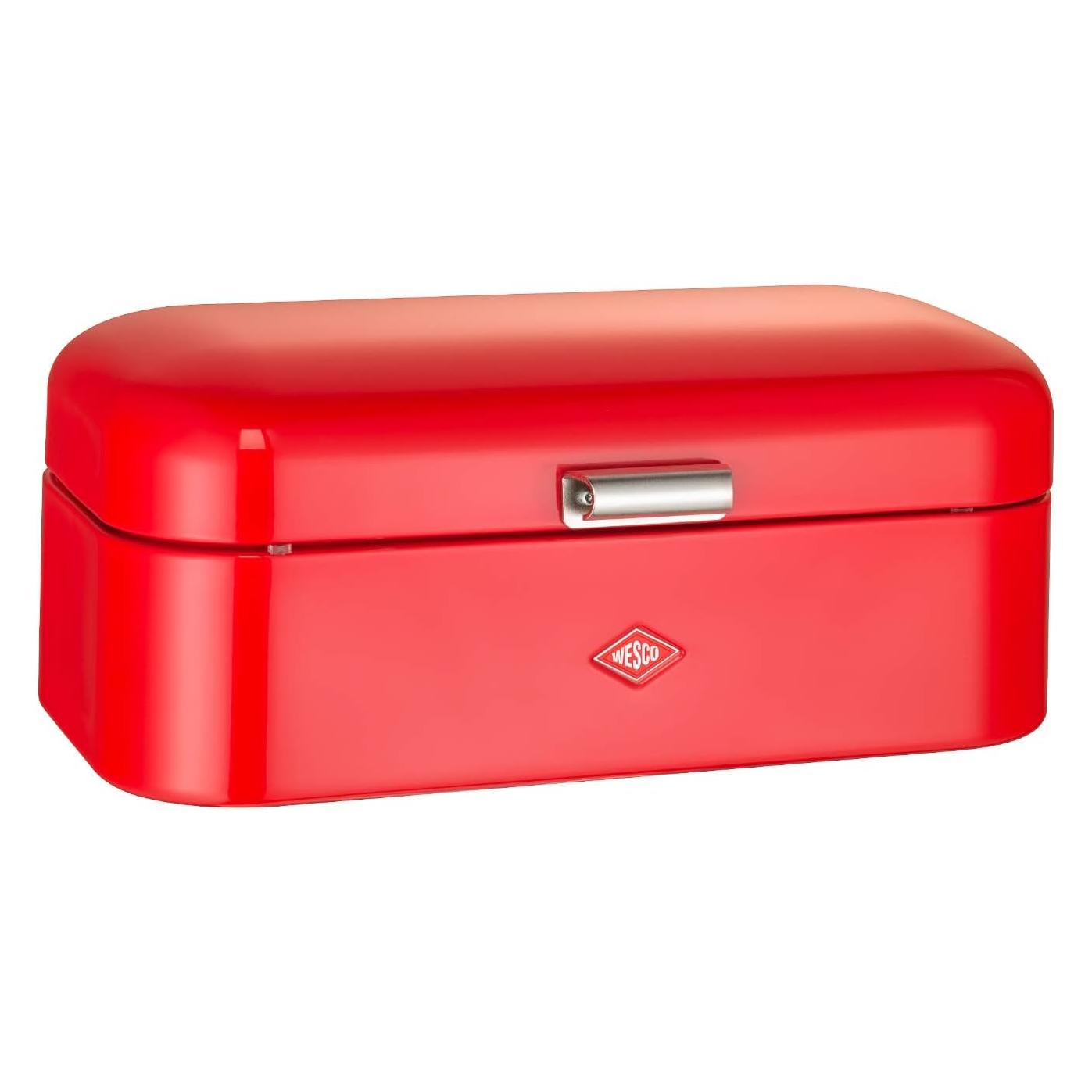 Boîte à Pain Wesco Grandy Breakfast Box - Tôle D'acier Noire - 42x22x17 Cm