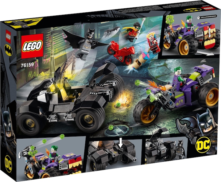 Actual product image LEGO Jokers Trike Chase (76159, LEGO DC)