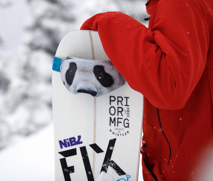 Actual product image Gogglesoc Panda Soc (Ski goggle strap)