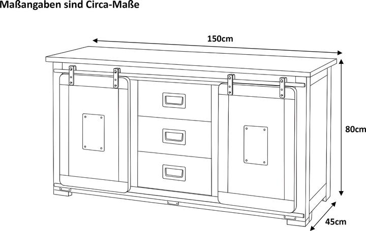 Produktbild SAM Libro (150 x 45 x 80 cm)