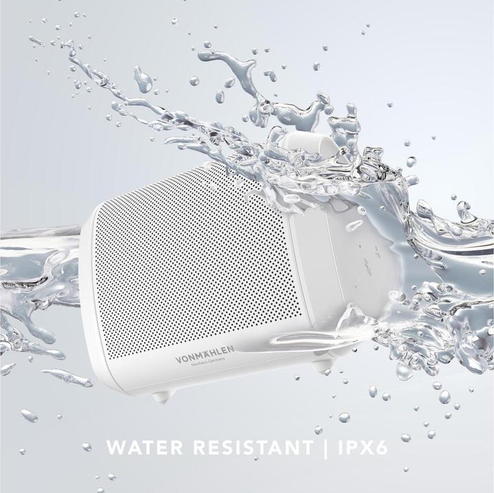 Produktbild Vonmählen Bluetooth Speaker Air Beats Mini White (13 h, Akkubetrieb)