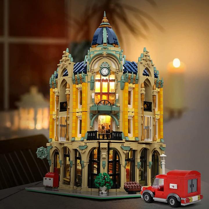 Actual product image Mould King Corner Post Office Modular