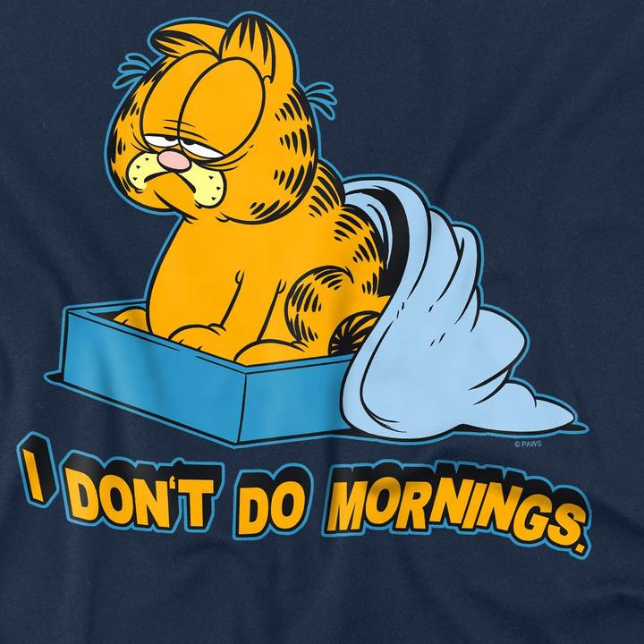 Produktbild Garfield I Don't Do Mornings TShirt (XL)