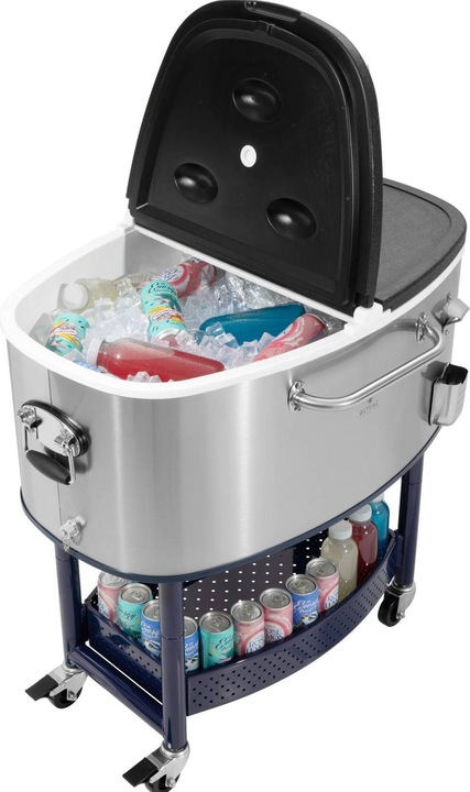 Immagine prodotto Royal Catering Frigo portatile con ruote - 77 L - (77 l)