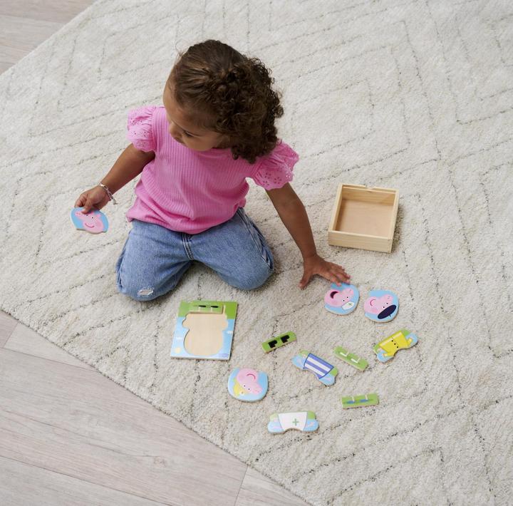 Productafbeelding Simba Peppa Pig bewegende puzzel (16 onderdelen)