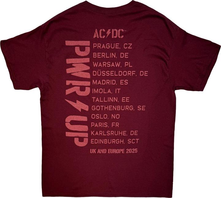 Produktbild AC/DC EU Tour '25 TShirt (3XL)