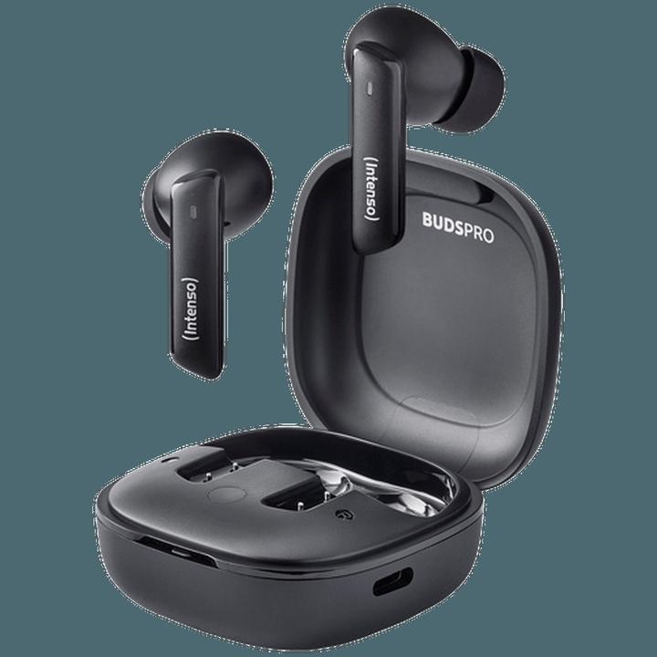 Actual product image Intenso True Wireless Headphones Buds Pro T500AE black (ANC, 9 h, Wireless)