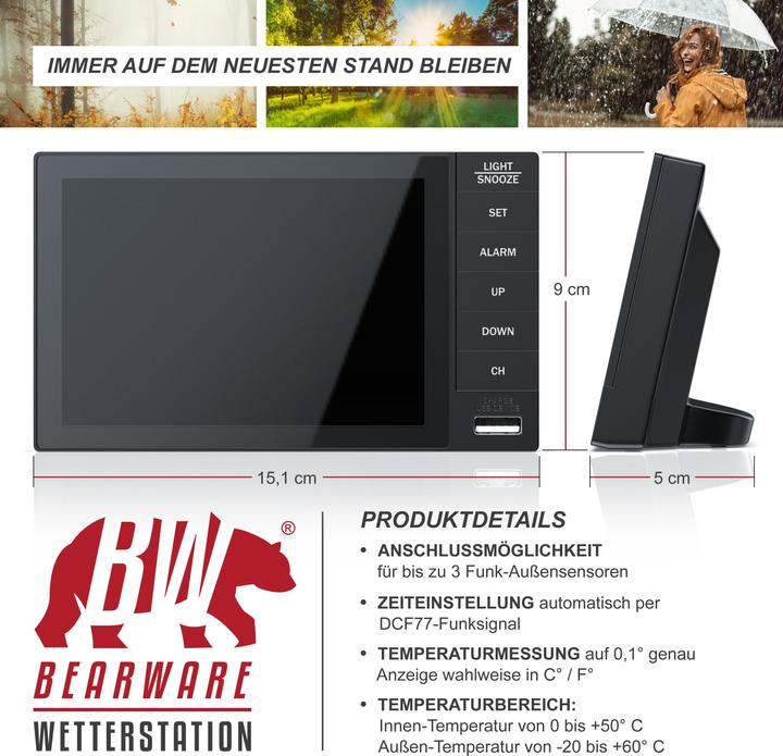 Produktbild Bearware Wetterstation