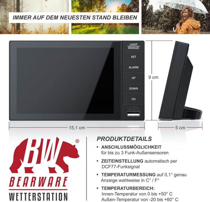 Produktbild Bearware Wetterstation
