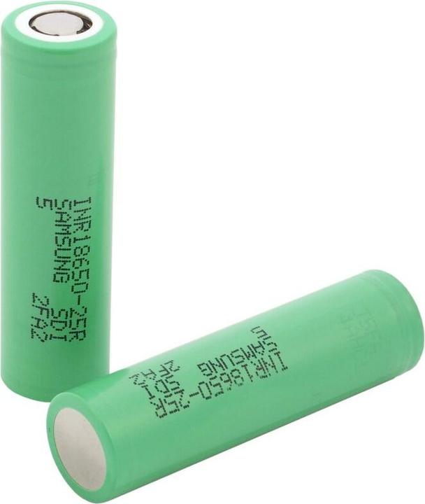 Immagine prodotto Everactive 2x 18650 Li-Ion SAMSUNG INR18650-25R*!BOX! (2 pz., 18650, 2500 mAh)