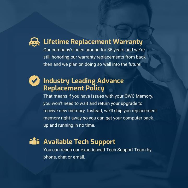 Produktbild OWC 32.0GB (4x 8GB) PC3-12800 DDR3L 1600MHz SO-DIMM 204 Pin CL11 Memory Upg. Kit (4 x 8GB, 1600 MHz, SO-DIMM)