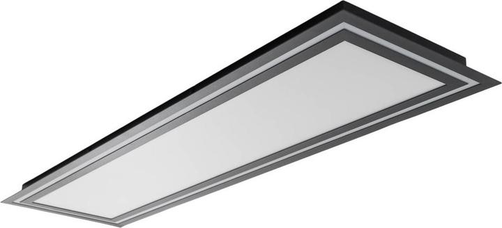 Produktbild Lucande Leicy LED-Deckenlampe RGBW schwarz 124cm (3060 lm)