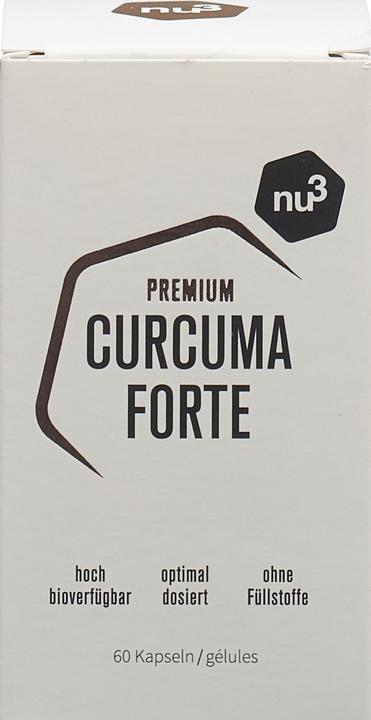 Actual product image nu3 Curcuma Forte (60 Piece, Capsules, 60 g)
