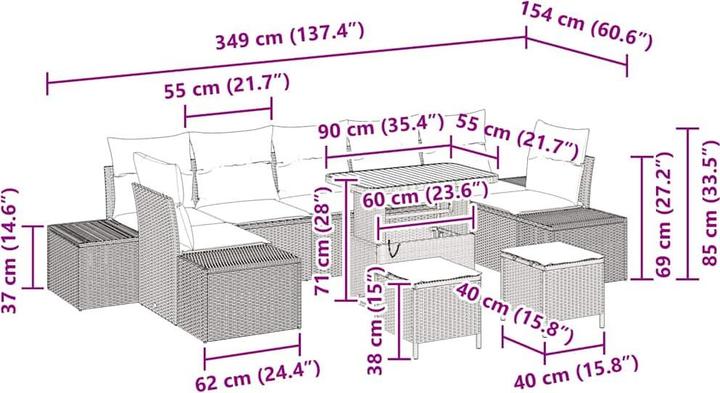 Produktbild vidaXL Josephine