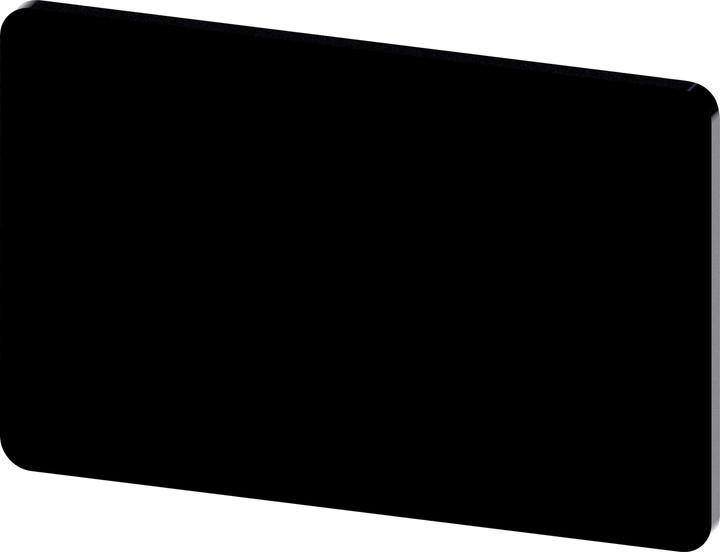 Produktbild Siemens Labeling plate 17.5x27mm, black