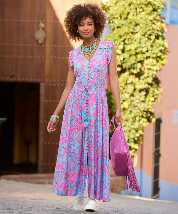 Immagine prodotto Joe Browns PETITE Paisley Shirred Maxi Dress (46)