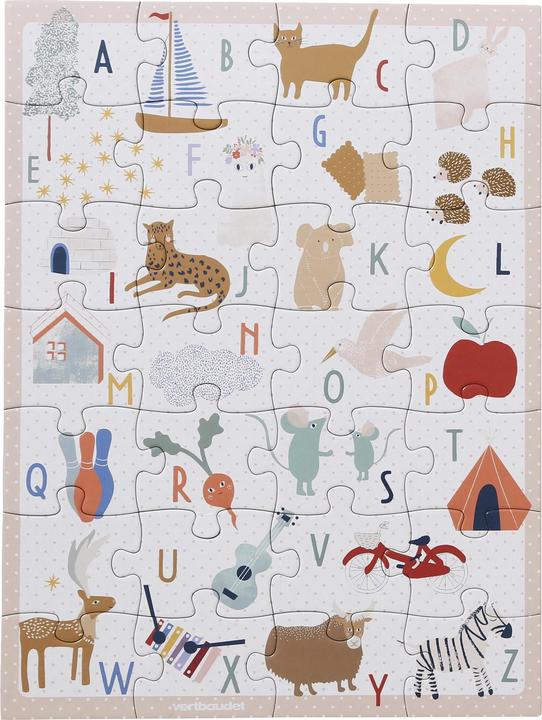 Image du produit Vertbaudet Kinder ABC-Puzzle, 28 Teile, FSC® (28 pièces)