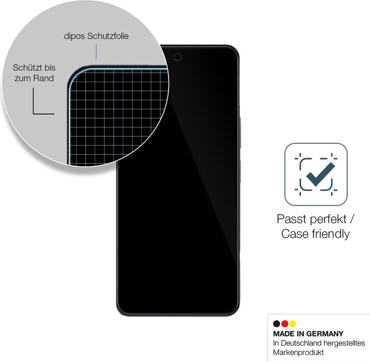 Actual product image Dipos Anti-Shock Screen Protector Clear (1 pcs., Vivo Y19)