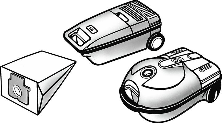 Actual product image Nordic Quality MPA 2164 Vacuum cleaner bags, 5 pcs. (5 x)