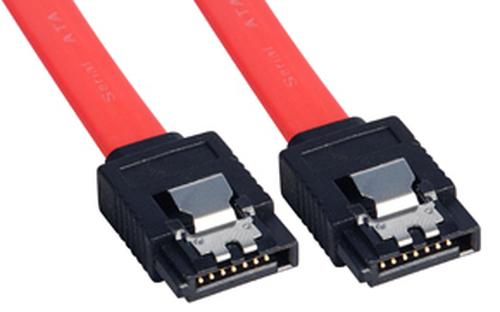 Actual product image Lindy Internal SATA - cable with latch connectors (20 cm, SATA)