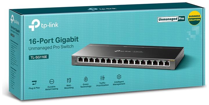 Productafbeelding TP-Link 16-P.Gigabit Gemakkelijke Slimme Schakelaar (16 Havens)