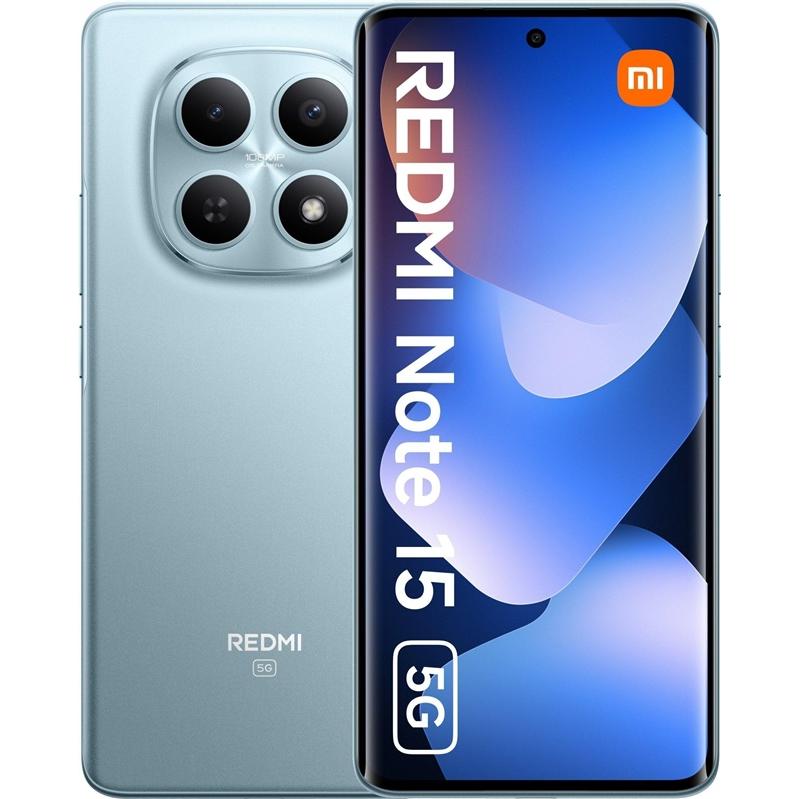 Xiaomi Redmi Note 15 5G 6+128GB Glacier Blue, LDU (128 GB, Glacier Blue, 6.77", Dual SIM, 5G), Smart
