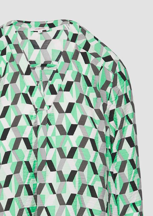 Actual product image S.Oliver Kleid Gemustertes Kleid mit Faltendetails (42)