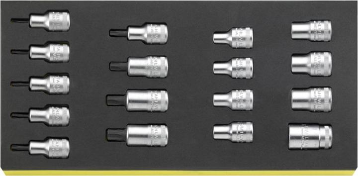 Produktbild Stahlwille TCS 50TX/54TX/17 Steckschlüsseleinsätze 1/2" in TCS Einlage