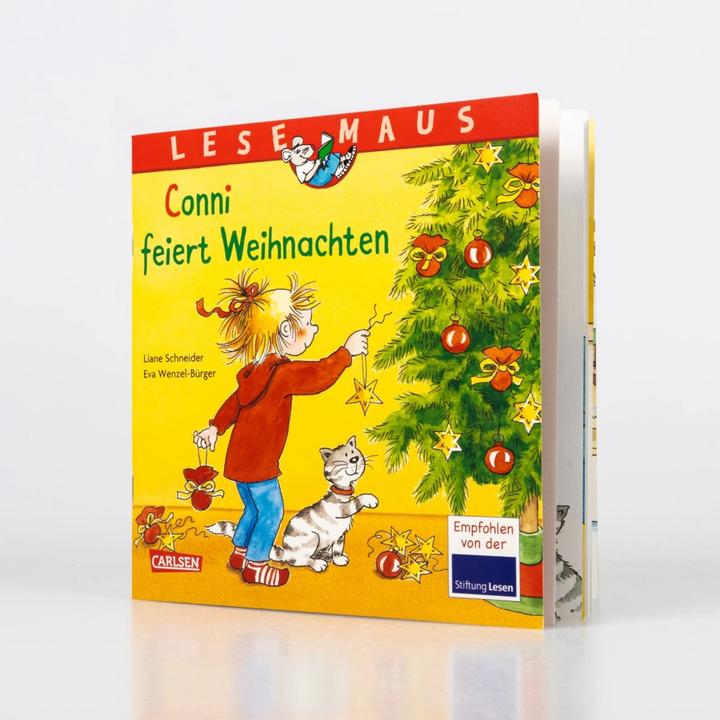 Image du produit LESEMAUS 58 : Conni fête Noël (Allemand, Liane Tailor, Eva Wenzel-citoyen, 2023)