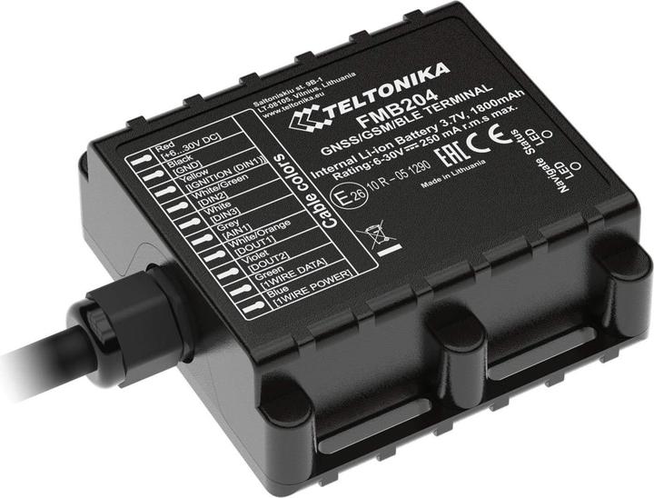 Actual product image Teltonika FMB204 GPS tracker Universal
