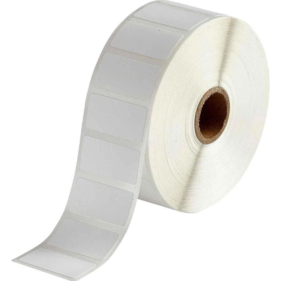 Brady, Etiketten, THT-136-499-1.5-SC, Nylongewebe, Weiss, matt, 38.10 x 19.05 mm, permanent, für BBP11 (1500 E.