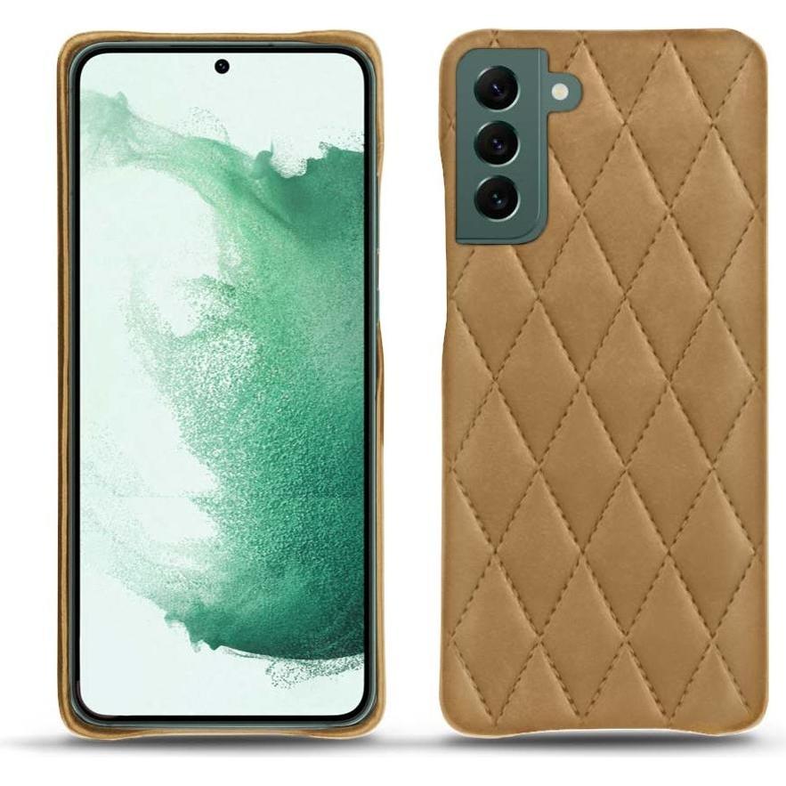Noreve Lederschutzhülle (Samsung Galaxy S22+ 5G), Smartphone Hülle, Braun