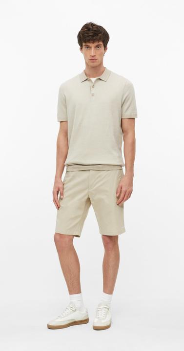 Produktbild s.Oliver Zweifarbiges Strickpolo aus reiner Baumwolle (S)