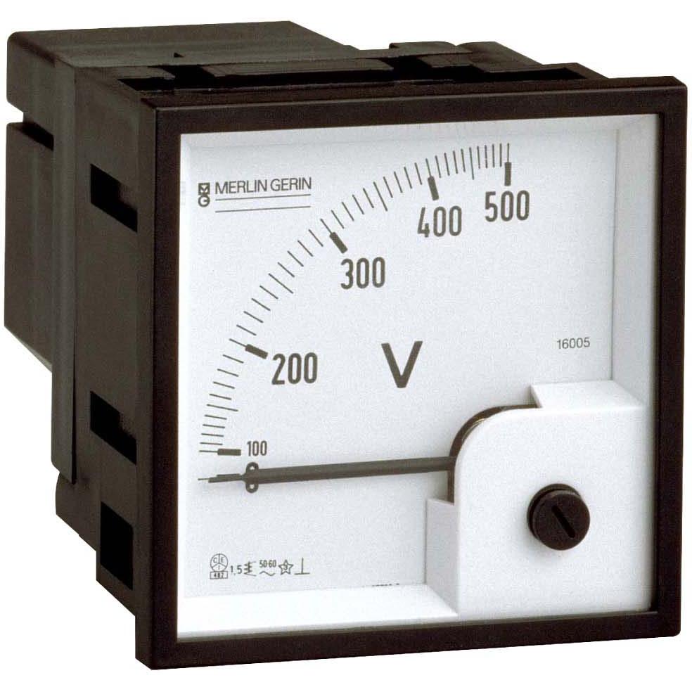 Thumbnail - Schneider Electric, Verteilerschrank Zubehör, Voltmeter 0500V