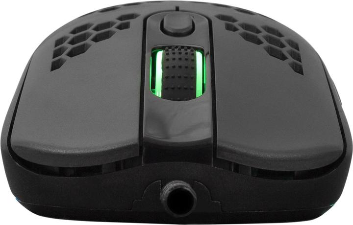 Actual product image White Shark Extremely light gaming mouse Galahad Black, 72g (Cable)