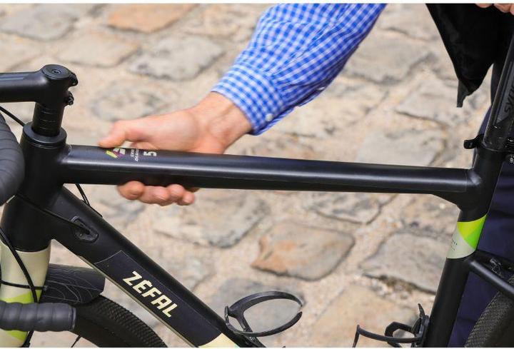 Productafbeelding Zefal Framebeschermingsfolie SKIN ARMOR L Mat Transparant (Frame beschermingsfolie)