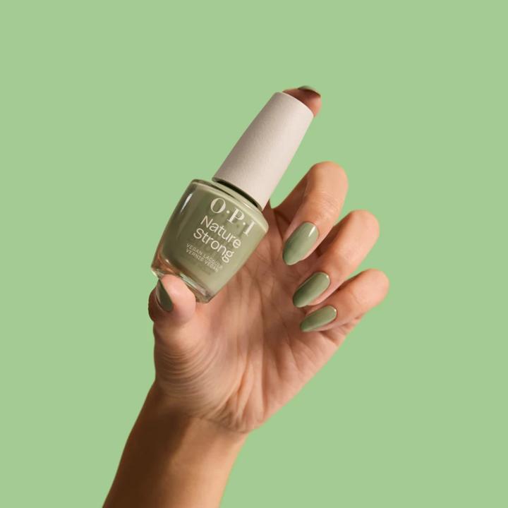 Produktbild OPI Nature Strong Nail Polish Natural Origin Long Lasting Sage It For Later 15ml (Sage It For Later, Farblack)