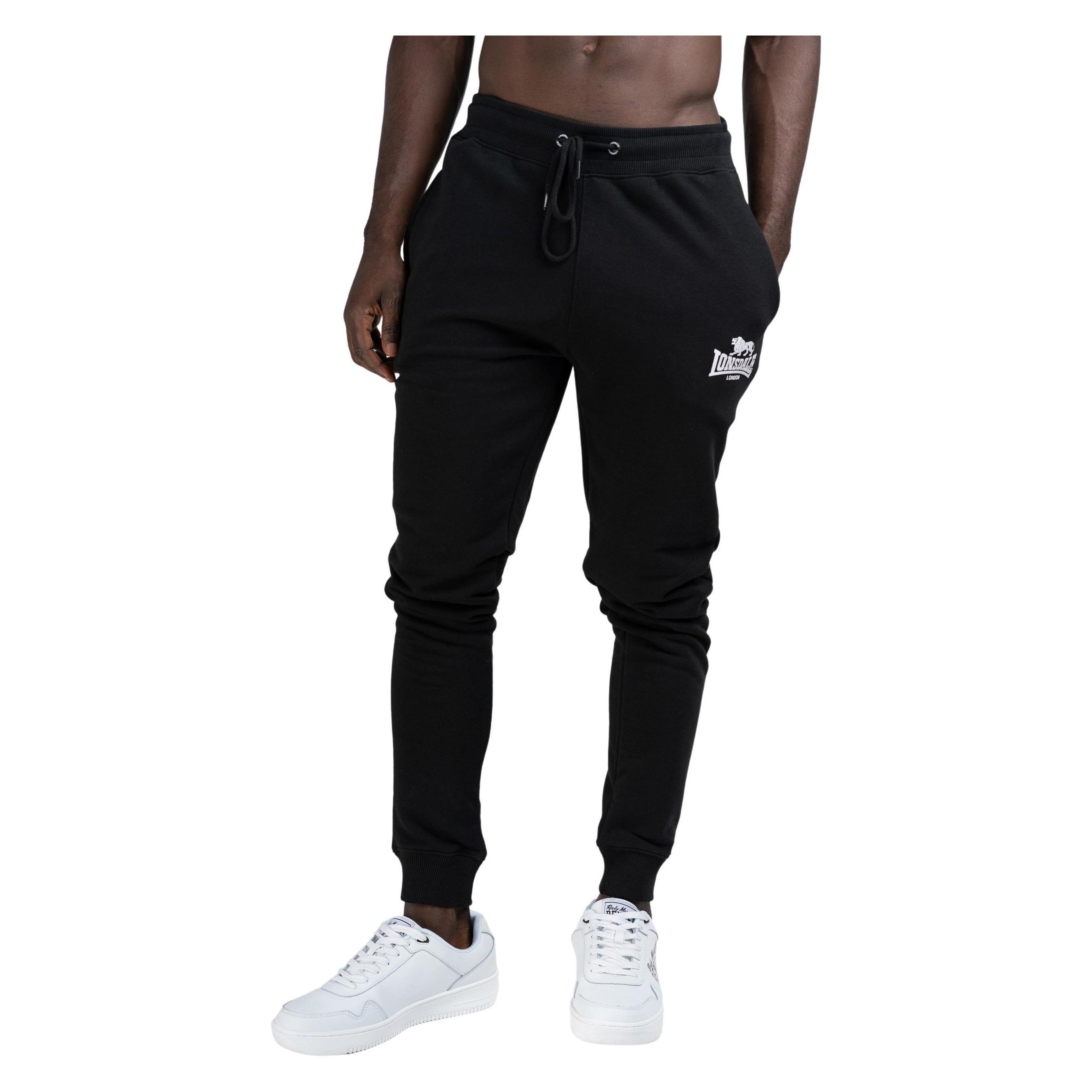 Lonsdale, Herren, Hosen, Pilsdon, Schwarz, (3XL)