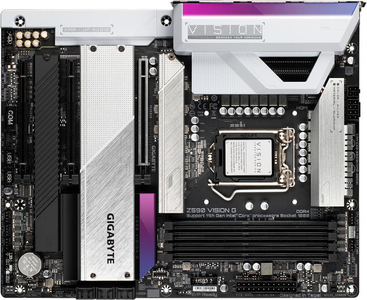 Gigabyte Z590 VISION G (LGA 1200, Intel Z590, ATX)