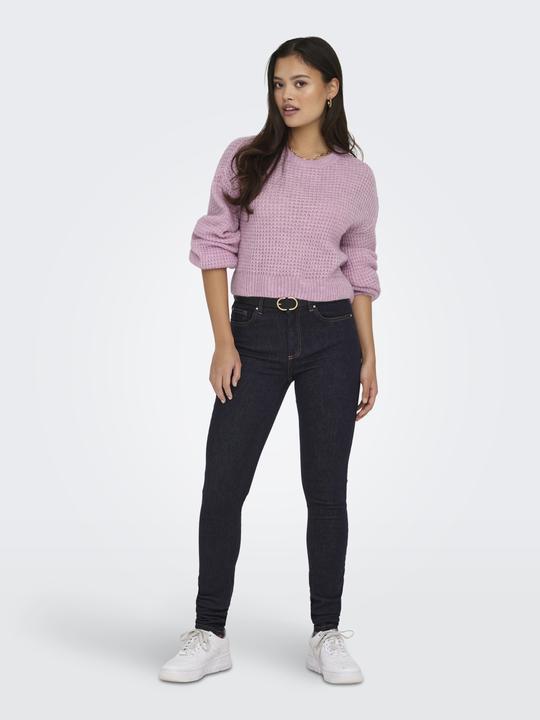 Produktbild Only ONLMIKANI LS CROP STRUCTURE ONECK CC KNT Strickpullover (L)