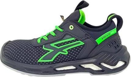 Produktbild Upower U-Power Bryan Schwarz/Grün Schuhe Grösse 44 (S3, 44)