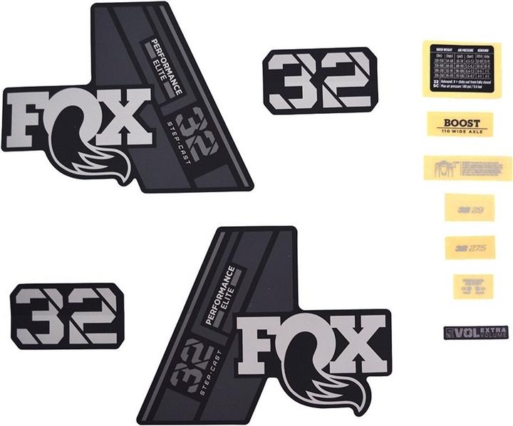 Productafbeelding Fox Decal-kit 32 SC P-SE