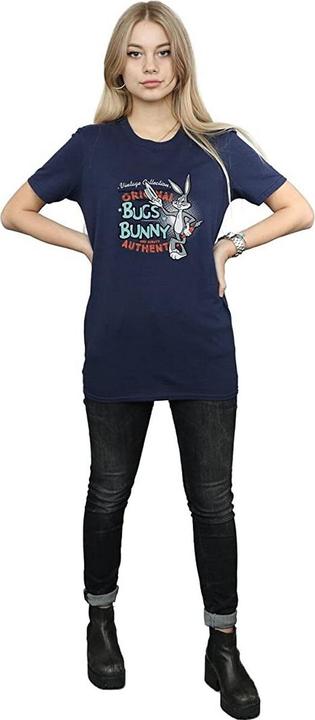 Immagine prodotto Looney Tunes Maglietta boyfriend in cotone vintage di Bugs Bunny (M)