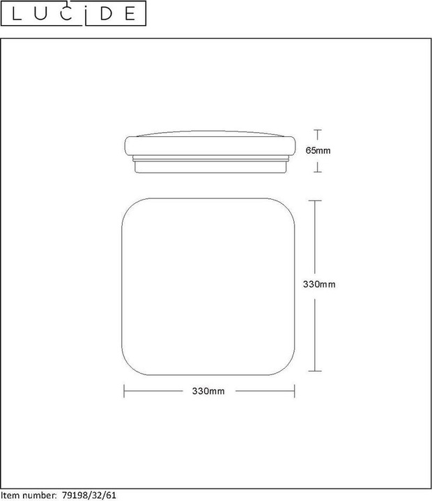 Actual product image Lucide Otis (2100 lm)