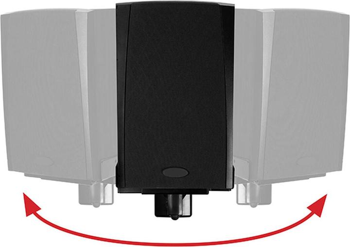 Actual product image b-tech Bt77 (1 pair, Wall installation, Pivoting)