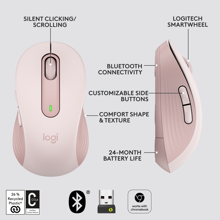 Image du produit Logitech Signature M650 L (Sans fil)