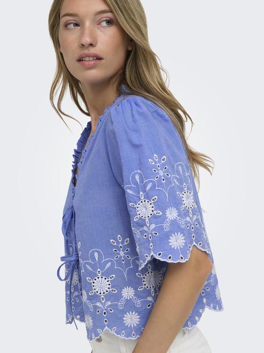 Immagine prodotto Only Onlmiffy S/S Emb Tie Top Os Wvn (XL)