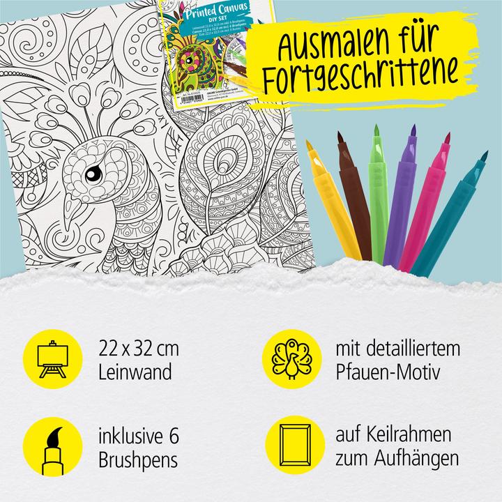 Actual product image Online Leinwad set